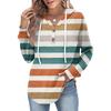 Women's Fashion Women's Lightweight Long Sleeve Pullover With Pockets Preppy Graphic Hoodie