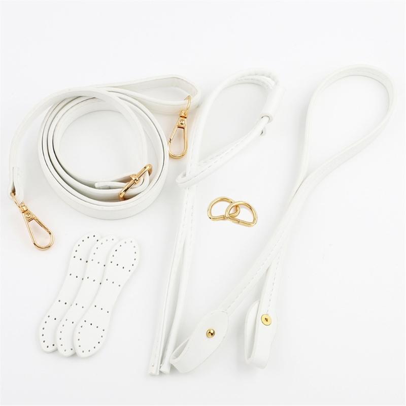 Craft Your Own Bag with Adjustable Drawstring Shoulder Strap Handle Rope Kits for Handmade Straw Bucket Bags Accessories
