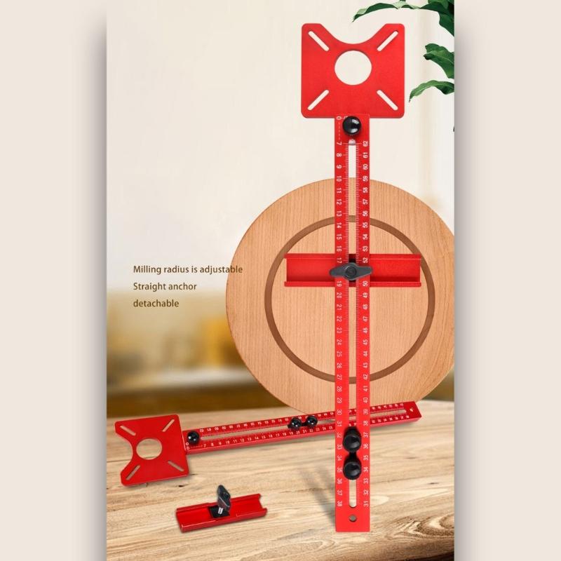 Convenient Router Milling Bracket Tool for Woodworking Enthusiasts and Professional Improve Accuracy and Safety