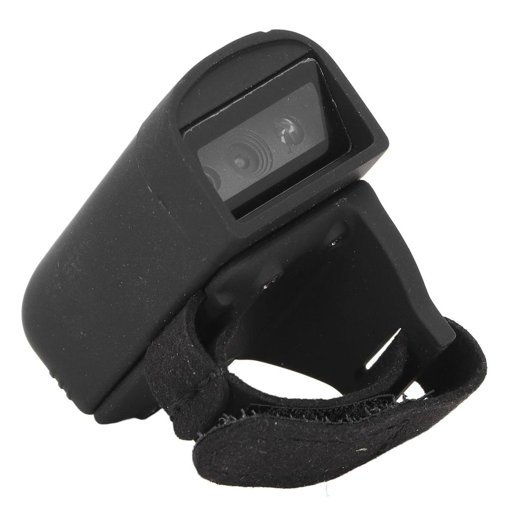1D 2D Ring Barcode Scanner 2.4G Wireless Bluetooth CCD Red LED Finger Barcode Scanning Tool Built in Battery