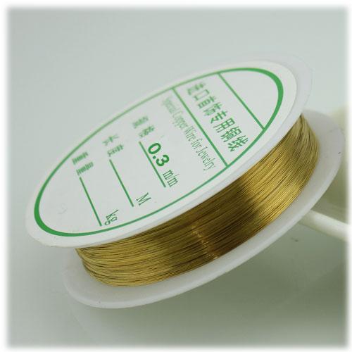 0.2mm-1mm Golden Silver Plated Copper Wire String Thread Metal Beading Wire for Necklace Bracelet Accessories Jewelry making DIY