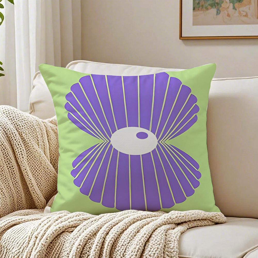 Unique Art Abstract Floral Heart Mushroom Butterfly Cushion Cover Pillowcase Antidustmite living Room Sofa Decor Cushion Room 30X30cm