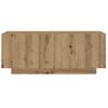 TV Stand with LED Lights Artisan Oak Finish 180 x 35 x 40 cm