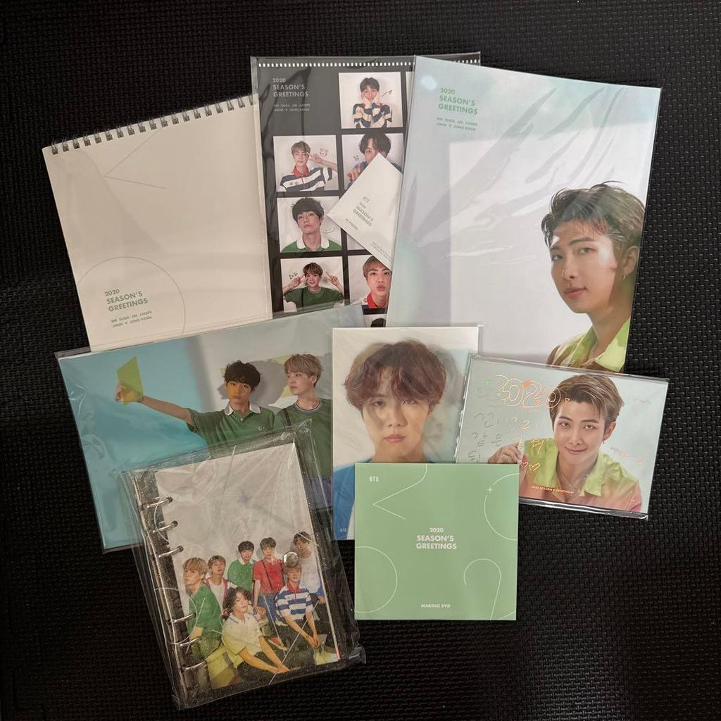 [USED] Year-end Clearance Sale! BTS 2020 SEASON'S GREETINGS, No Missing Items!