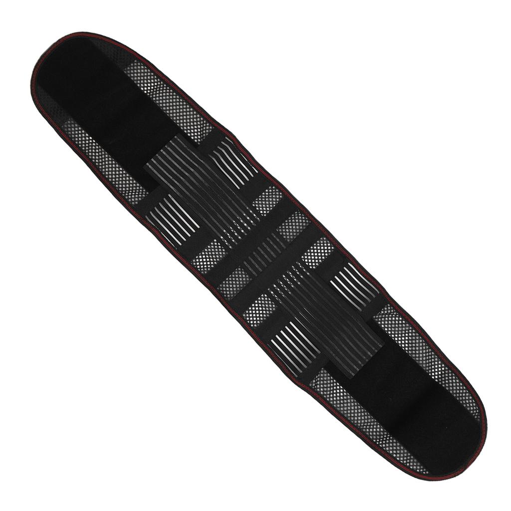 Männer Frauen Taille Lendenwirbel Unterer Rücken Stützgürtel Schmerzlinderung Atmungsaktive Untere Rückenstütze Größe M