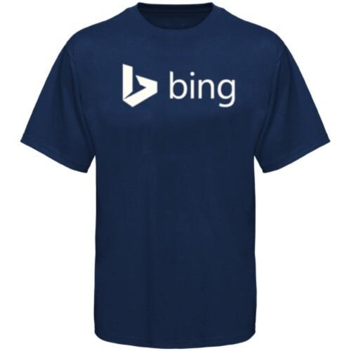 Microsoft Bing search engine t-shirt Unisex T-Shirt XXXL