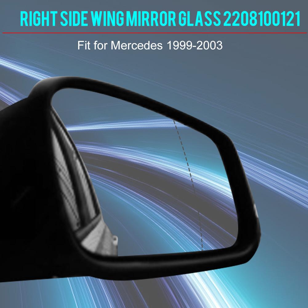 Car Right Door Side Wing Mirror Glass for Mercedes W220 1999 2003 2208100321