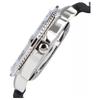 SEIKO 100m Water Resistant Automatic Mechanical Movement Rubber Strap Watch Men's Watches Black Dial SNZB33J2