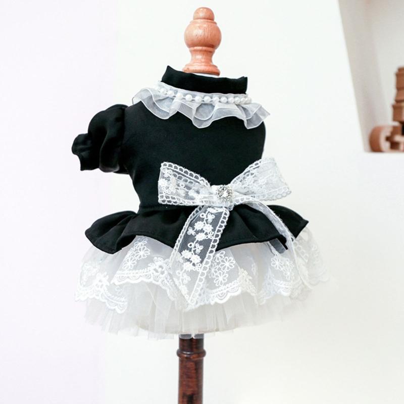 Dog Princess Dress Dog Dresses Velvets Dog Tutuu Dress Dog Costume Pet Dresses Dog Clothing Dog Bows Dress Puppies Dress