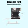Computer PCI-E 1x To Mini SAS SFF-8087 Riser Card Mining Accessories Mini PCIE Riser 1x Graphic Extension for Windows/Linux