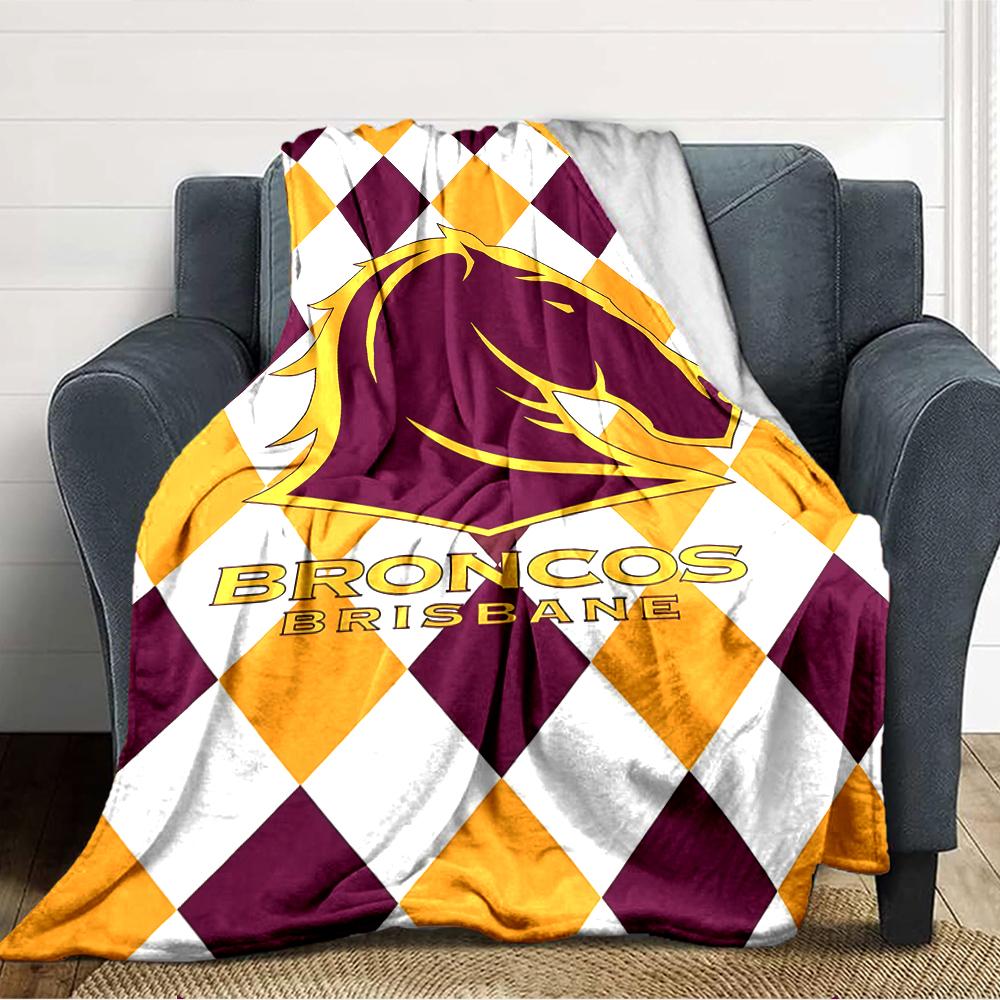 1pc Football Team (19) Blanket, Gift, for Men and Women, Soft Blanket, Good for Sofa Bed Couch Travel, Lightweight Flannel Blanket