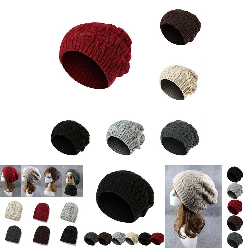Cozy Unisex Knitted Winter Beanie Hat For Stylish And Warm Cold-weather Wear