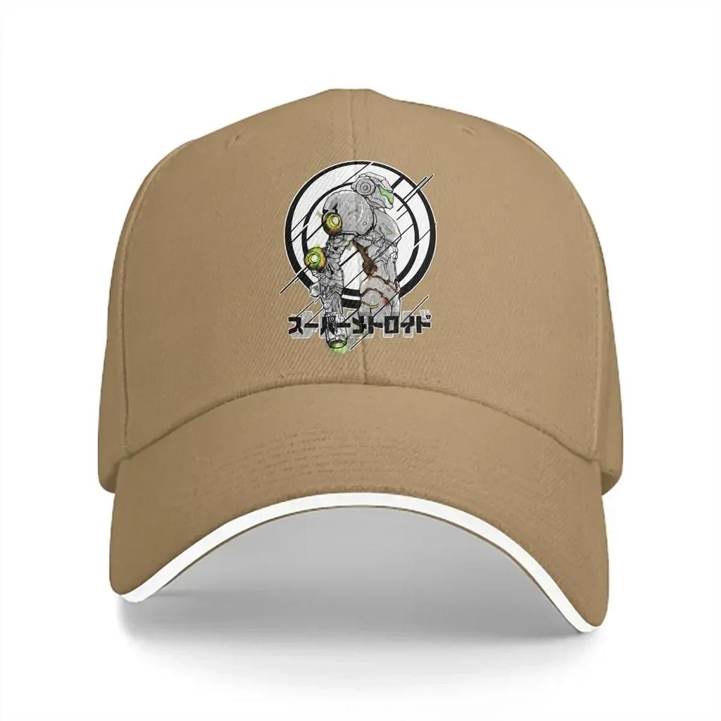 Cool Baseball Cap Men Hats Women Visor Protection Snapback Super Metroid Caps