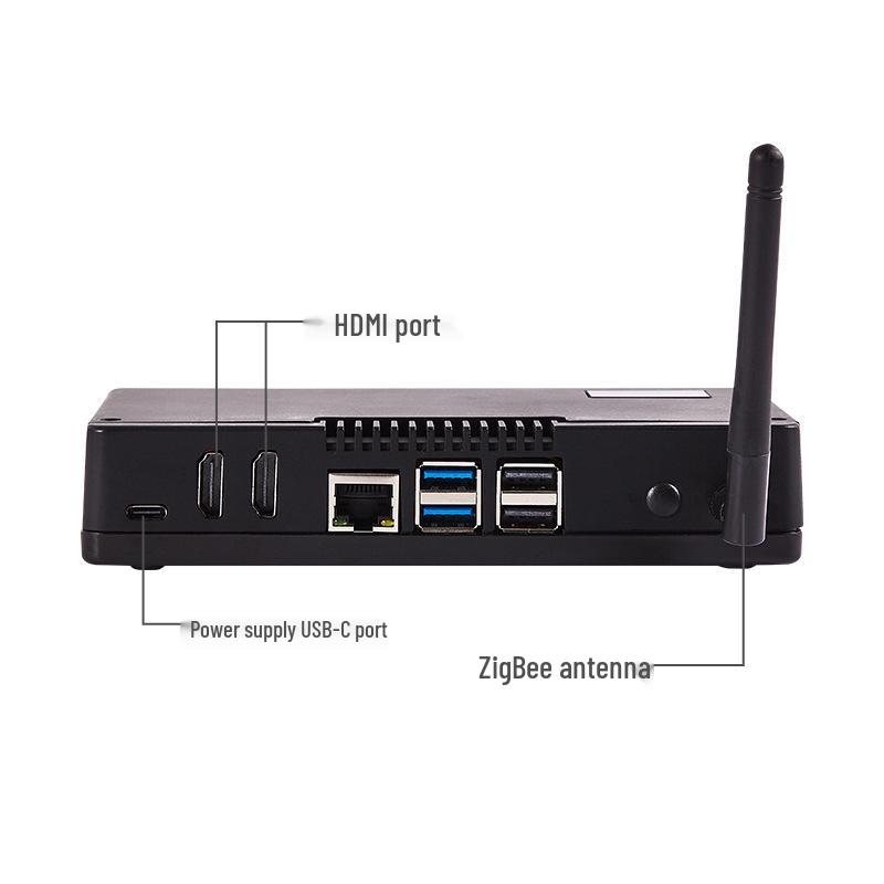 Raspberry Pi 5 Argon One V5 Aluminum Case with PWM Fan, Zigbee Module Support, Dual 4K Output