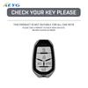 Soft Tpu Car Remote Key Case Cover Shell Fob For Ssangyong Rexton Y400 Y450 G4 5 Buttons Protector Keyless Keychain Accessories