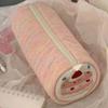 Embroidered Pen Bag Large Capacity Storage Bag Cartoon Cosmetic Bag  Student Gift