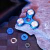 Fingertip Gyro Leaker Aluminum Alloy Finger Gyro Stainless Steel Big Three Magical Decompression Spinning Toy