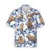 2024 Kawaii Capybara Graphic Shirts For Men Clothing 3D Print Hawaiian Beach Shirt Short Sleeve Y2k Cute Kids Tops Lapel Blouse