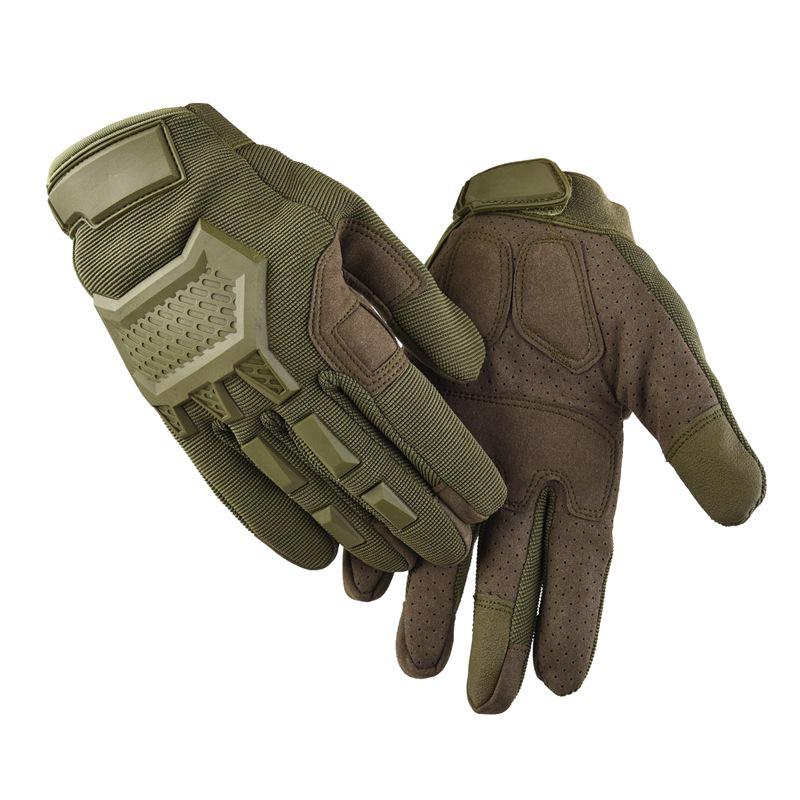 Men’s Full-Finger Tactical Gloves | Wear-Resistant, Non-Slip for Outdoor Sports, Cycling, Climbing, and Field Combat