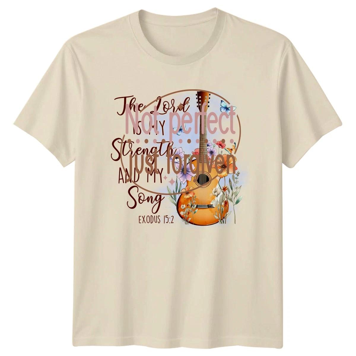 Not Perfect Just Forgiven T-Shirt Forgiveness Grace Christian Faith XXXXL