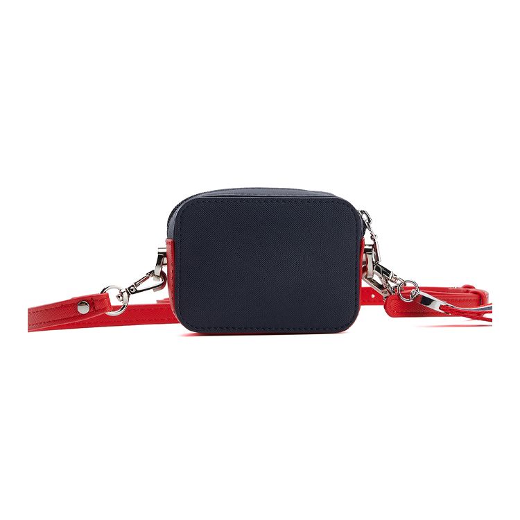 FILA Logo Letter PU Square Camera Shoulder Bag Women bags Legendary-Red F13W028131F-RD