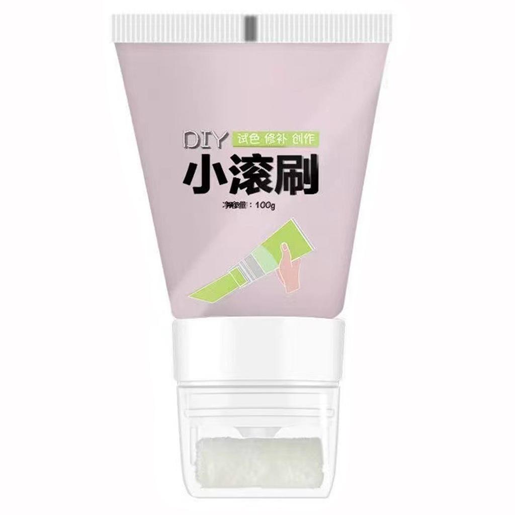 100g White Wall Repair Paste Roller DIY Patching Wall Latex Paint Drywall Repaint Brush Remove Stains Graffiti Home Accessories