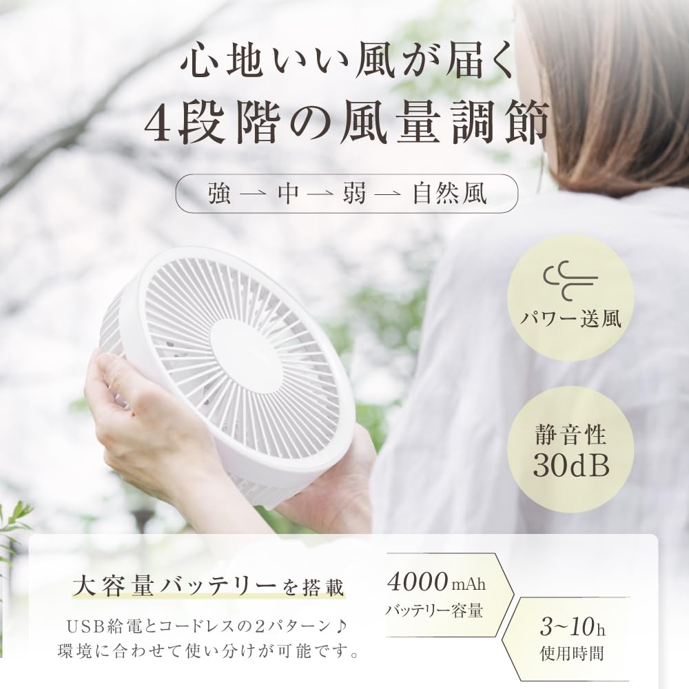 for 2025 Small DC Motor Cordless Desk 4 Airflow Quiet Remote LED Easy Heat Fan for Living Outdoors [New & Fan] Fan, 3-Way, Wall-Mounted, Tabletop,