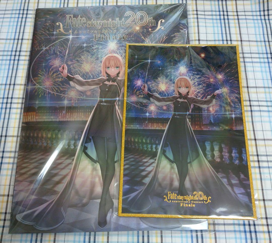 

[USED] Fate/stay night 20th Anniversary Concert Pamphlet Acrylic Shikishi