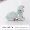 1/2 PCS Sheep Ceramic Chopstick Holder Japanese Style Tableware Underglaze Restaurant Simple Spoon Bracket Utensil for Kitchen