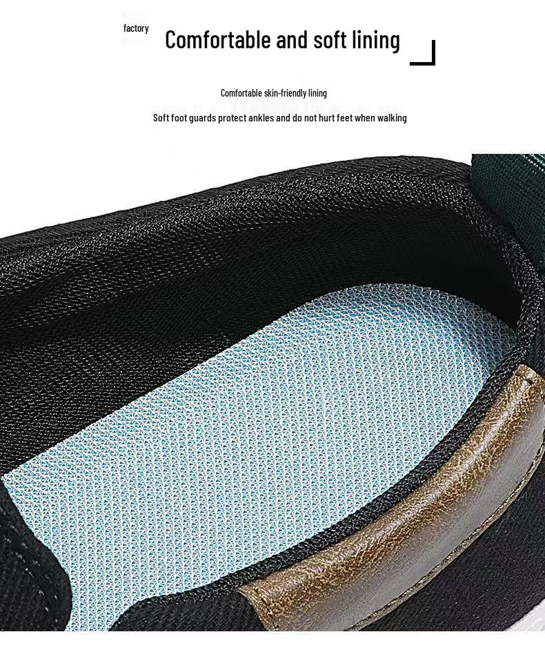2026 Men's Summer Soft Sole Breathable Canvas Slip-On Shoes