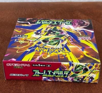 Pokemon M6 Storm Emeralda Booster Box JP Sealed No Shrink