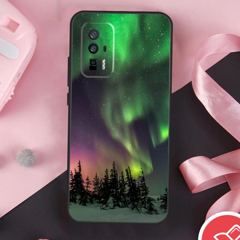 Northern Lights Case For Xiaomi 13 14 Ultra 11T 12T 13T Pro 12 Lite POCO X6 Pro F5 M6 X5 X3 F3 M5s F6 Cover