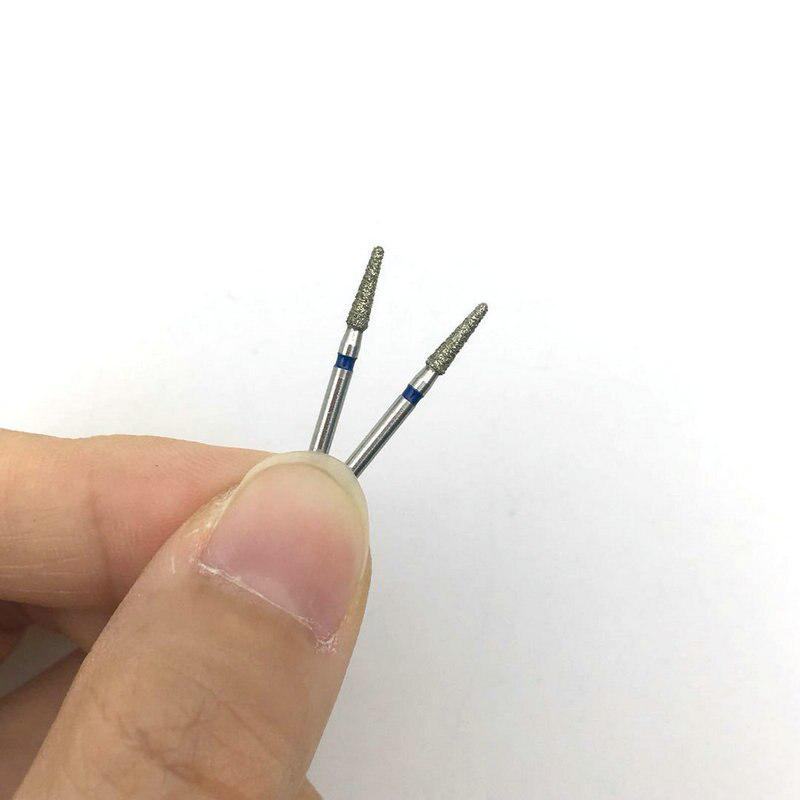 10 buc/set Dental 1.6mm FG Set de freze cu diamante se potrivesc cu piese de mână de mare viteză pentru lustruire pentru echipamente de laborator pentru stomatologie TR-62