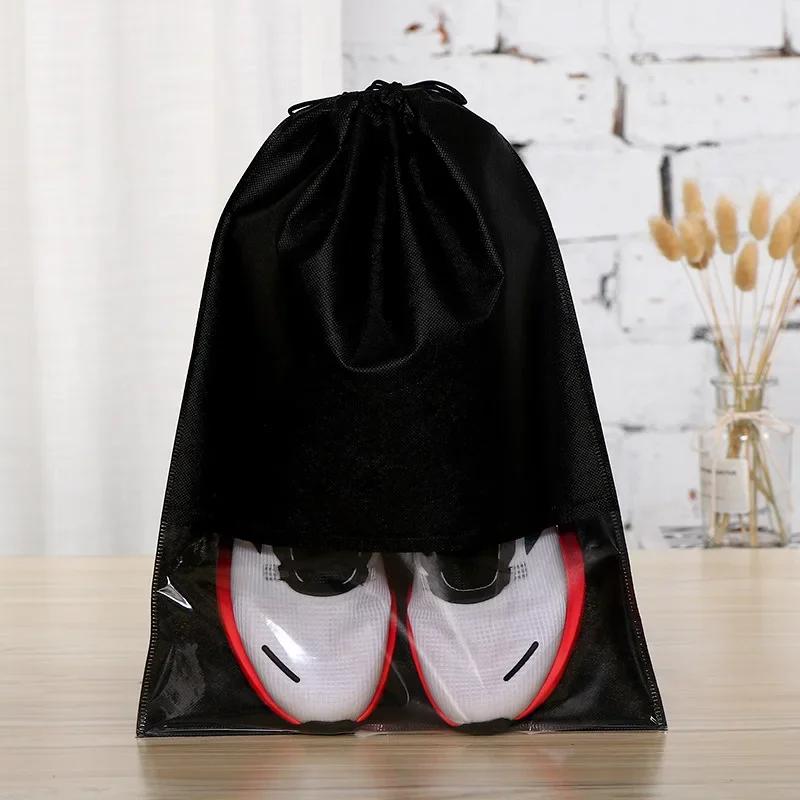 20 Stück Reise-Schuhtaschen Staubdichte Kordelzug-Aufbewahrungstaschen Vliesstoff-Beutel Schuh-Organizer Reise-Schuhbeutel-Organizer Tragbar