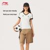 Dames V-hals Slim-Fit T-shirt met Korte Mouwen