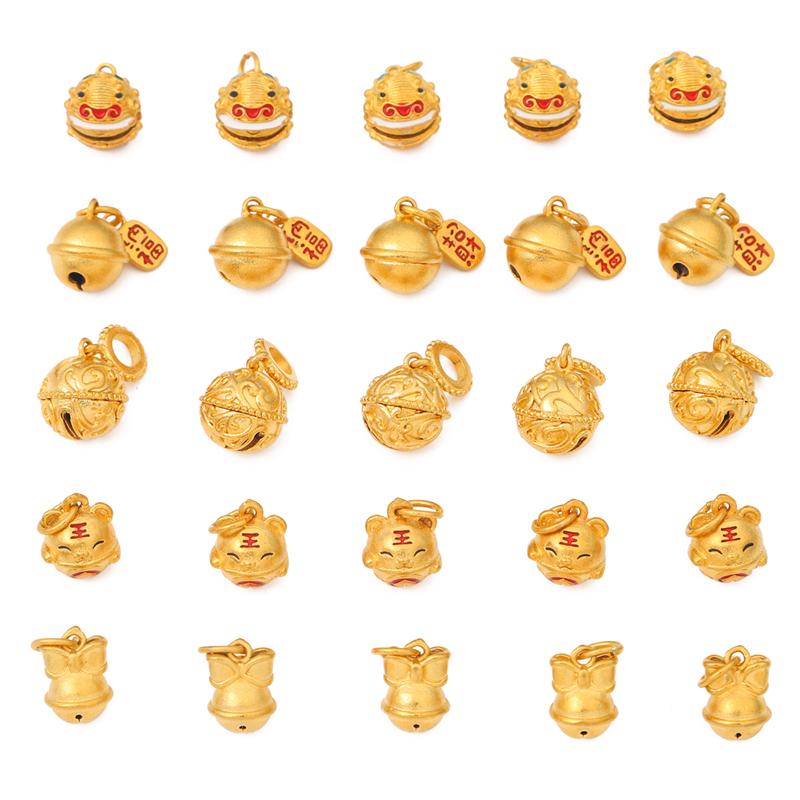 1Pc Enamel Color Sand Gold Copper Gold-plated Pendant For DIY Necklace Bracelet Earrings Jewelry Making Craft Accessories