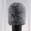 Universal Microphone Outdoor Artificial Furry Windscreen Fur Windshield Wind Muff for AT2020 Condenser Microphone