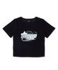 ASTRAL PROJECTION Mind Travel Supima Spandex Crop Top_Black