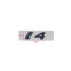 3D Letters Emblem Badge Car Rear Trunk Logo Sticker for BMW iX I3 I4 I7 iX3 iX4 iX7 Glossy Black Accessories