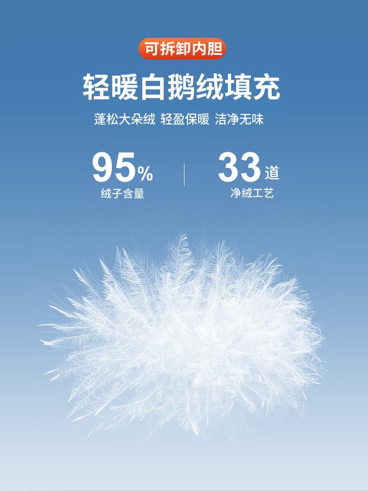 95 Goose Fleece Inner Tank: Goat Fleece, Wool, Light Luxury Business Wool Coat, Men's High End Cashmere Coat