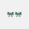 JUDY AND PAUL Diana Color Crystal Ribbon Earrings