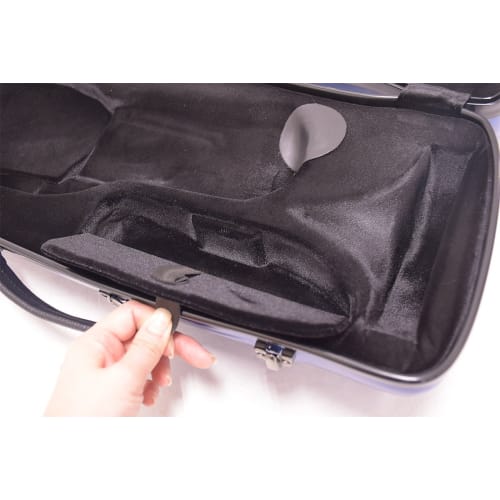 Vivace Trumpet Case, Polycarbonate Exterior, Color: Satin Black