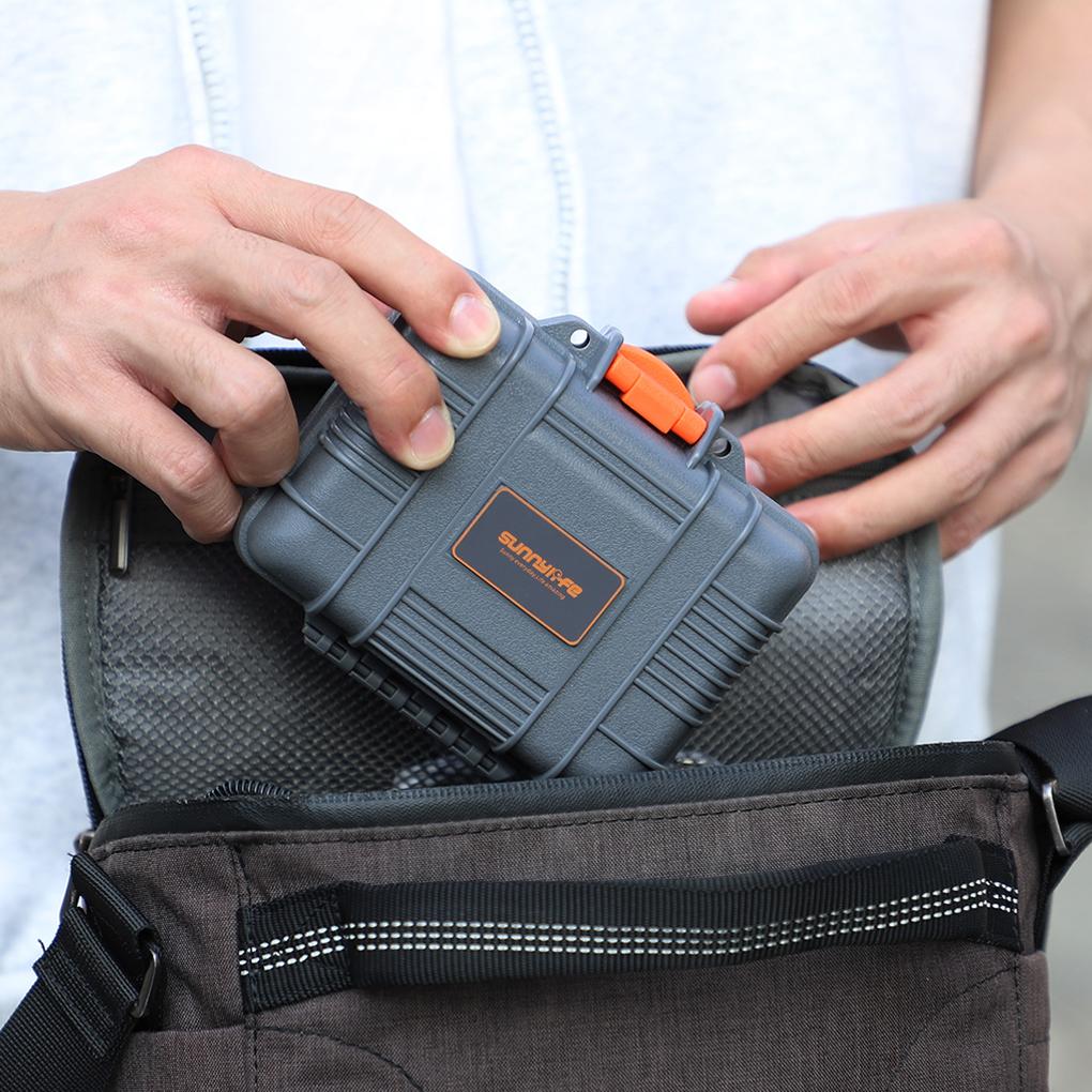 Storage Box For DJI Osmo Action 5 Pro Waterproof Portable Carrying Case For DJI Action 5 Pro/Action 4 3 Sports Camera Accessory