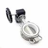 Manual PTFE Soft Seal Stainless Steel Double Flanged Centerline Butterfly Valve D371F46-10P