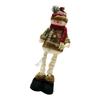 Q1FD Stretchable Christmas Plush Ornament Materials For Indoor Decoration