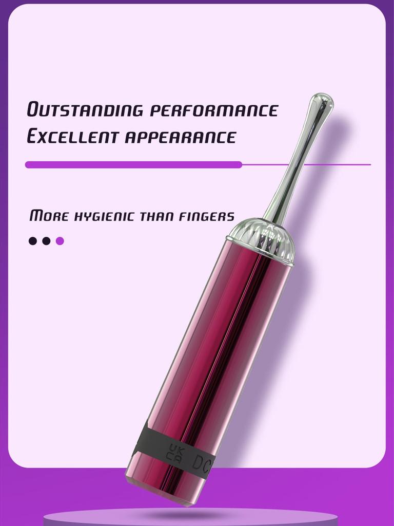 Goddess Tide Pen Vibrator: Female Clitoral Stimulator for Solo or Couple Play