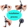 Silicone Rubber Cable Routing Sleeve for Flexible Bathroom Fixture and Easyly Installation in Wet Areas