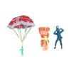 10 Stück Fallschirm Männer Armee Soldaten Mini Figuren Handwerfen Outdoor Kinderspielzeug
