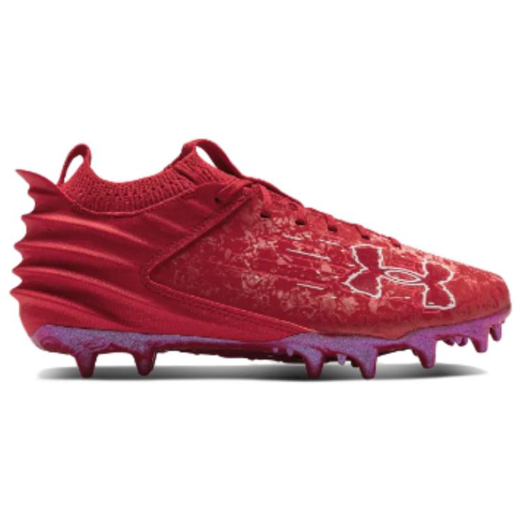 Under Armour Blur 2 MC Suede Rot Beta Herren Sneaker 3027978-600