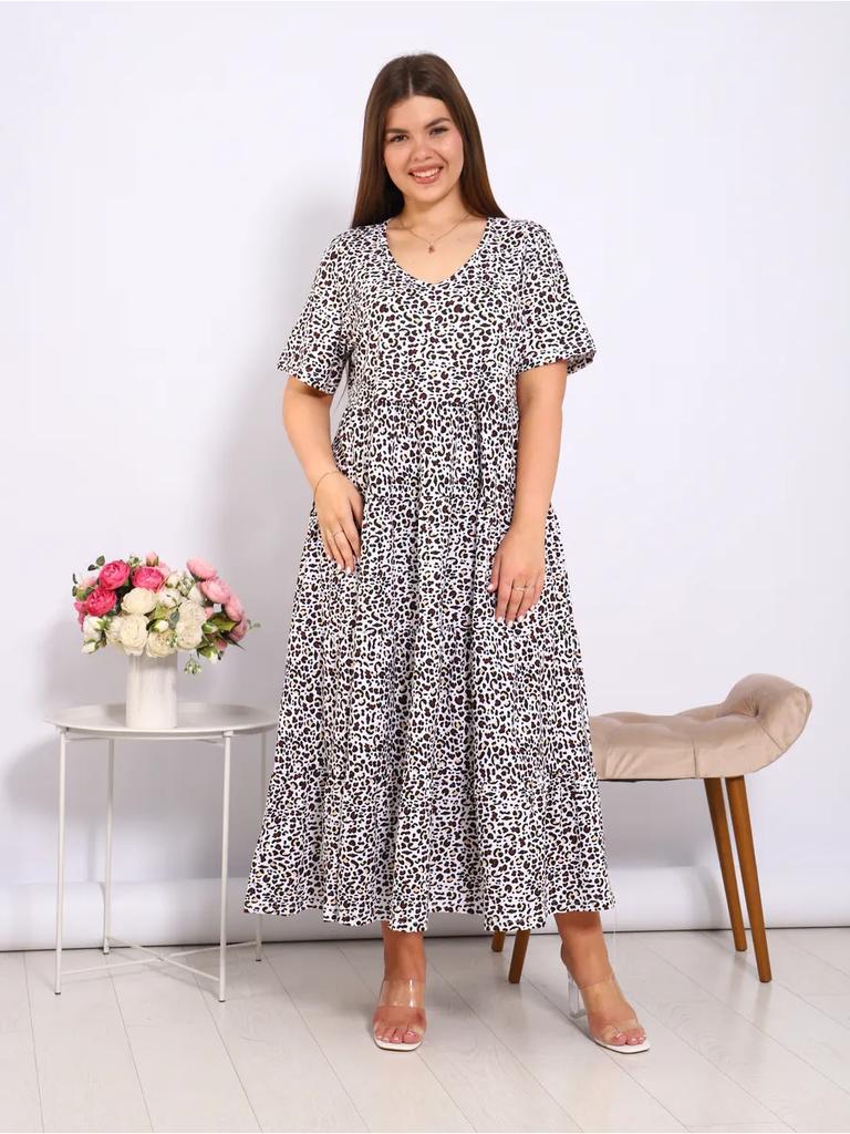 Plus Size Cotton Summer Dress